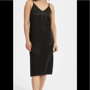 Everlane Black Slip Dress